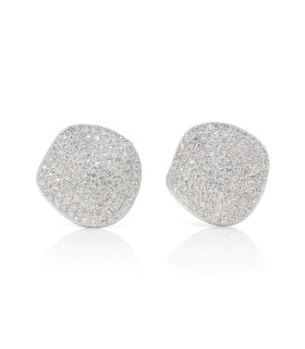 Ola de Brillo – Aretes de Plata con Microcirconias