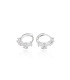 Corona de Luz – Arracadas de Plata con Zirconias Corte Baguette y Marquesa