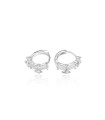 Corona de Luz – Arracadas de Plata con Zirconias Corte Baguette y Marquesa