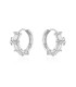 Corona de Luz – Arracadas de Plata con Zirconias Corte Baguette y Marquesa