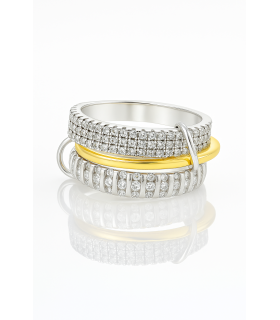 Anillo Luz Entre Metales