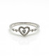 Latido Brillante – Anillo de Plata con Corazón de Circonias