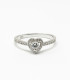 Luz del Corazón – Anillo de Plata con Circonia en Forma de Corazón