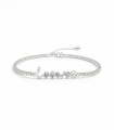 Brillo de Amor – Pulsera de Plata con Texto y Circonias