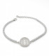 Fe Radiante – Pulsera de Plata con Virgen y Circonias