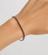 Fuerza Carmesí – Pulsera de Plata con Piedras Rojas