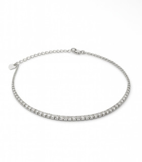 Brillo Infinito – Pulsera Tenis de Plata con Circonias